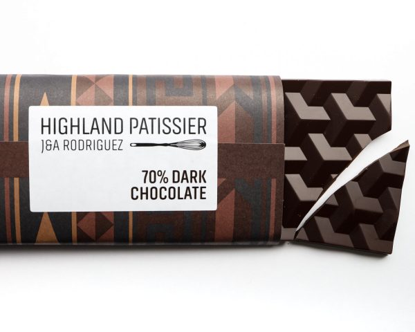 Highland Patissier – Dark Chocolate Bars (80g)